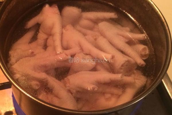 简单易做的糟卤风爪的做法图解4