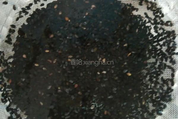 黑芝麻糊的做法图解2