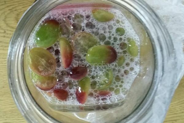 鲜葡萄天然酵母的做法图解5