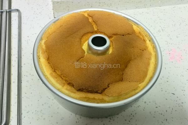 中空戚风蛋糕8寸加厚的做法图解29
