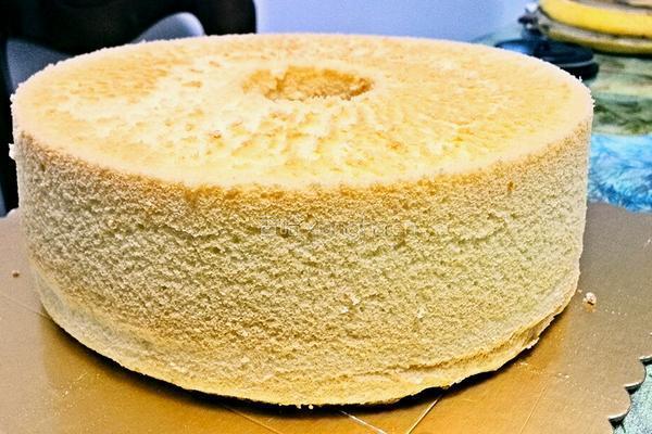 中空戚风蛋糕8寸加厚的做法图解31