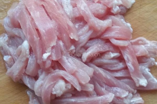 京酱肉丝的做法图解1