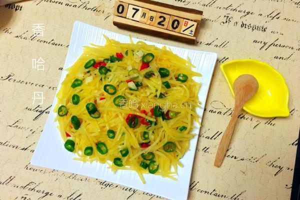 尖椒土豆丝的做法图解10