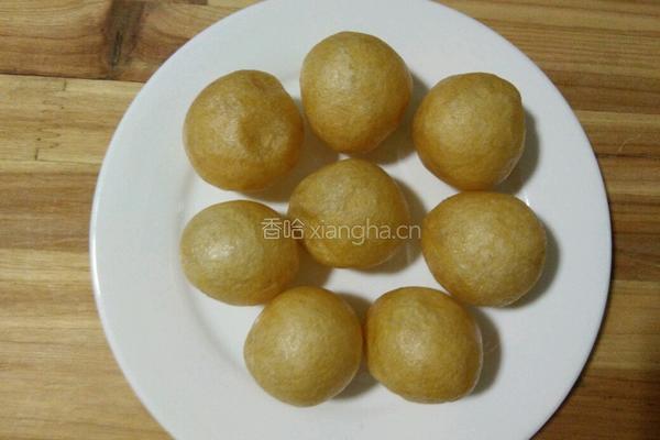 清蒸油面筋塞肉的做法图解1