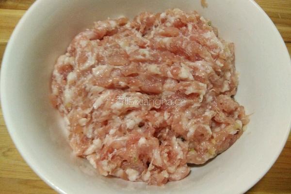 清蒸油面筋塞肉的做法图解2