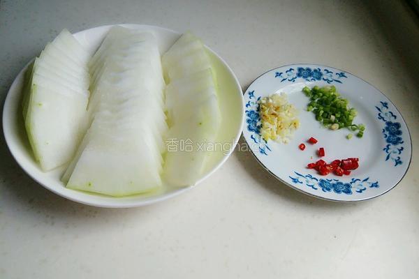 清蒸冬瓜的做法图解3