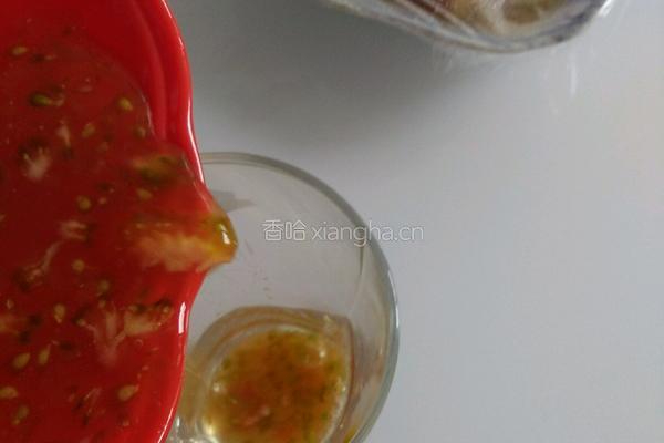 儿童健康蜂蜜西红柿果汁的做法图解8