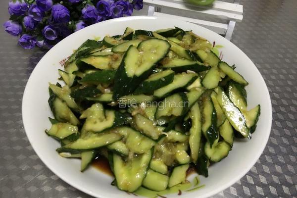 拍黄瓜的做法图解6