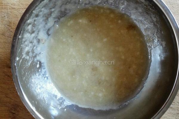 香蕉松饼的做法图解3