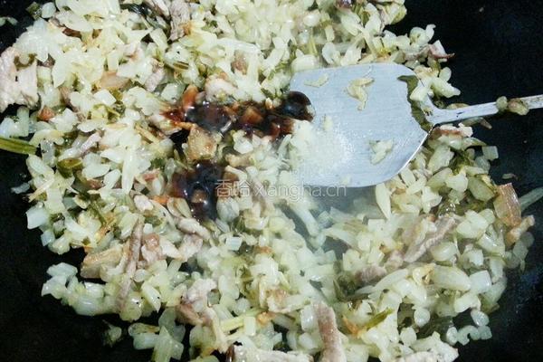 雪菜炒肉丝的做法图解6