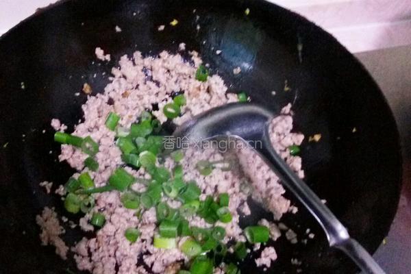 酸豆角炒肉末的做法图解6