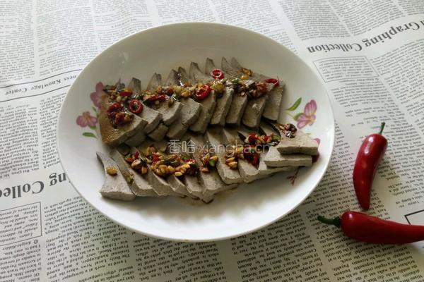 水煮猪肝的做法图解9