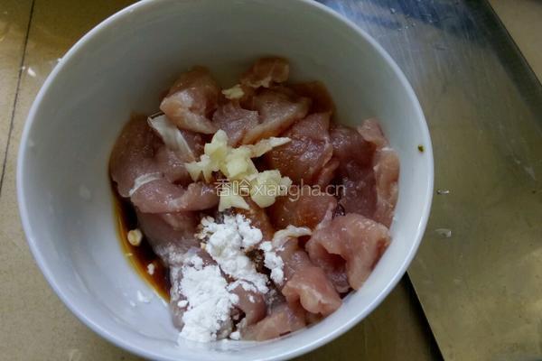 笋干炒肉片的做法图解4