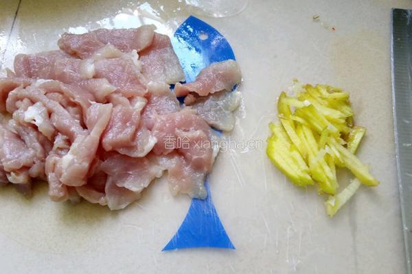 木耳炒肉的做法图解4