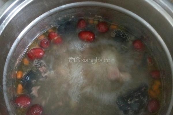 养颜补血乌鸡汤的做法图解5