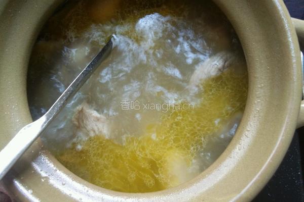 老母鸡香菇砂锅煲的做法图解3