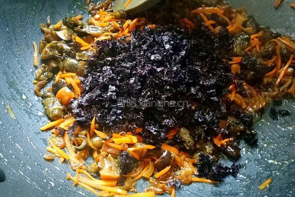 紫菜炒饭的做法图解8
