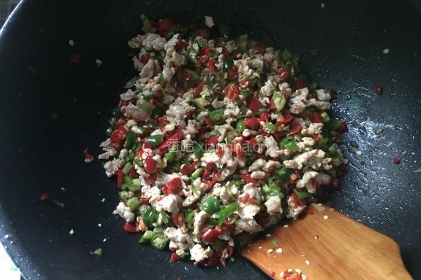 外婆菜肉末的做法图解6