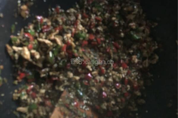 外婆菜肉末的做法图解8
