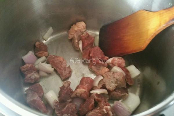 咖喱牛肉饭的做法图解3