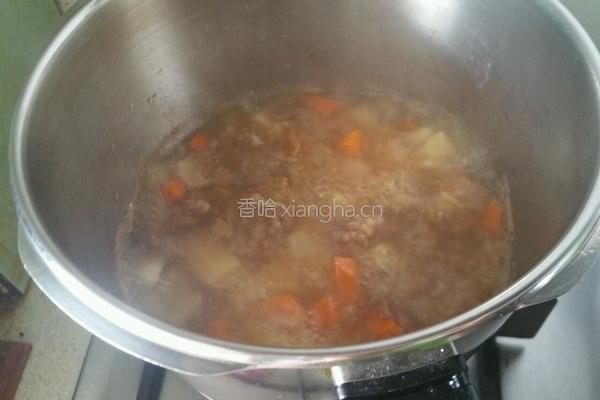 咖喱牛肉饭的做法图解5