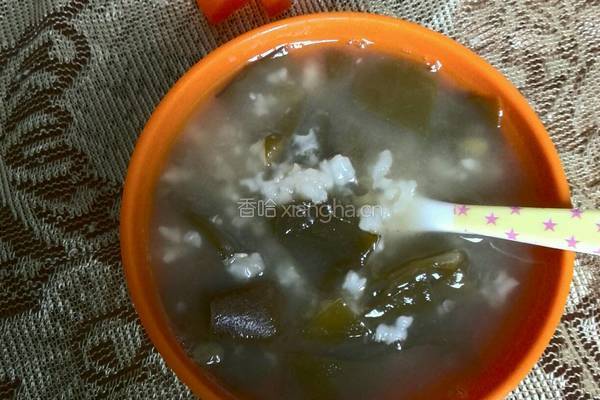 绿豆海带粥（炖锅版）