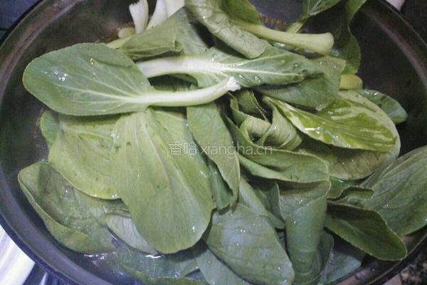 白灼青菜的做法图解3