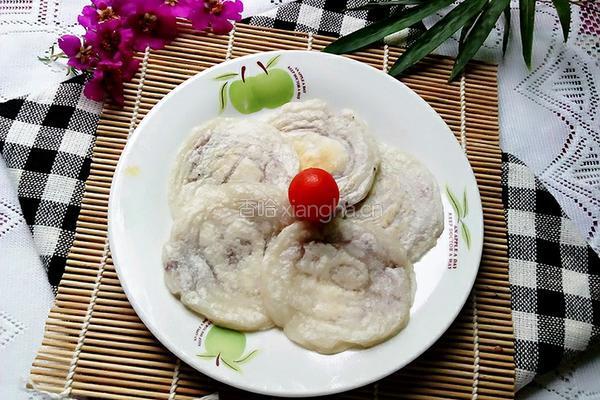 红豆馅糯米软饼的做法图解7