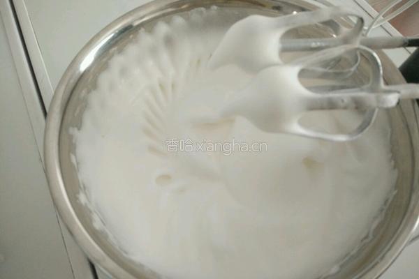 拉花戚风蛋糕(烤盘法）的做法图解10