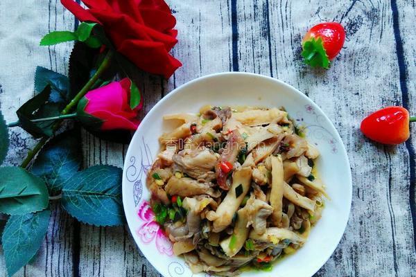 肉炒平菇的做法图解6