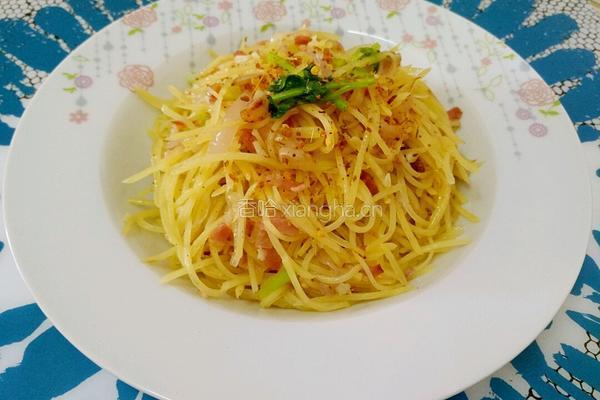 培根土豆丝的做法图解11