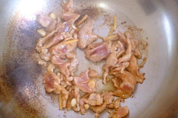 豆角炒肉的做法图解6