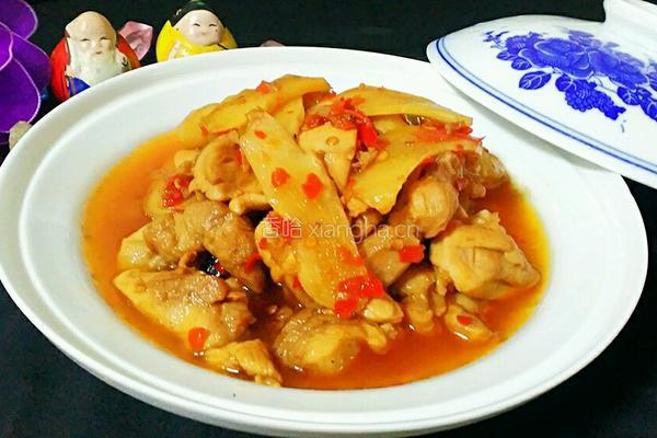 酸姜泡椒鸡的做法图解15