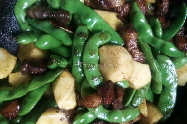红烧肉豆角炖土豆的做法图解14
