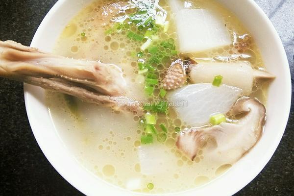 白萝卜老鸭汤的做法图解9