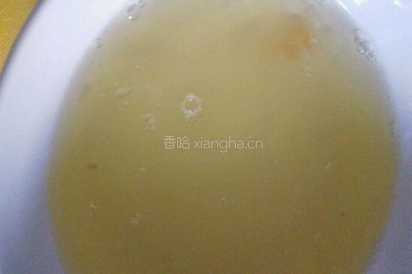 三色蒸蛋的做法图解3