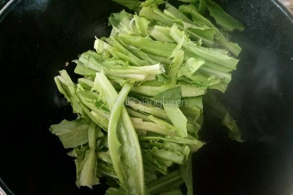 蒜蓉油麦菜的做法图解4