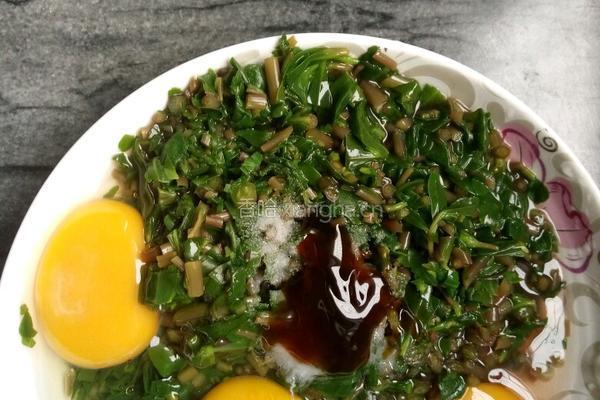 马齿苋炒柴鸡蛋的做法图解4