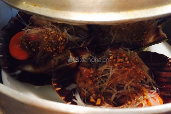 蒜蓉粉丝扇贝的做法图解5