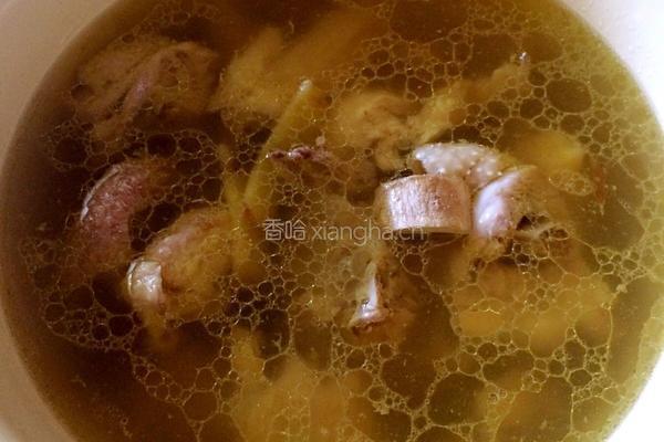 清炖草鸡汤的做法图解5