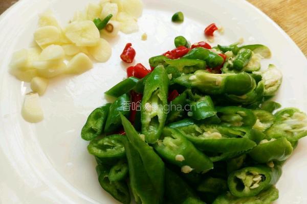 辣椒炒肉的做法图解3