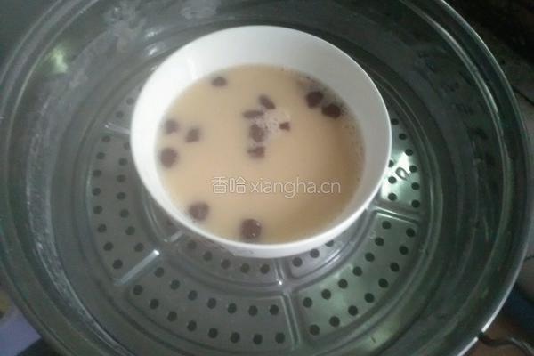 红枣鸡蛋羹的做法图解4