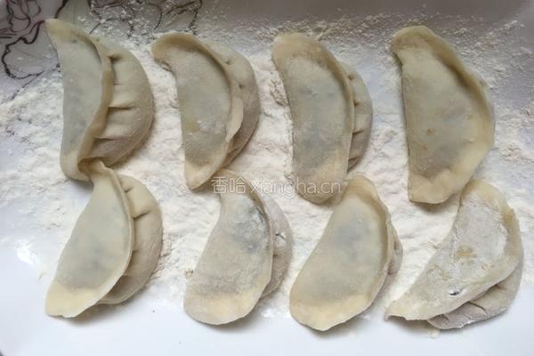 黄瓜猪肉水饺的做法图解8