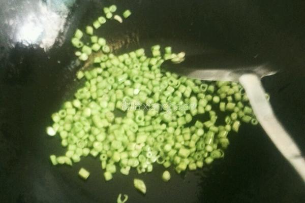 豆角炒蛋的做法图解3