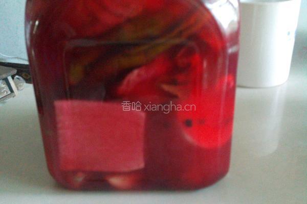 会变色的泡萝卜的做法图解9