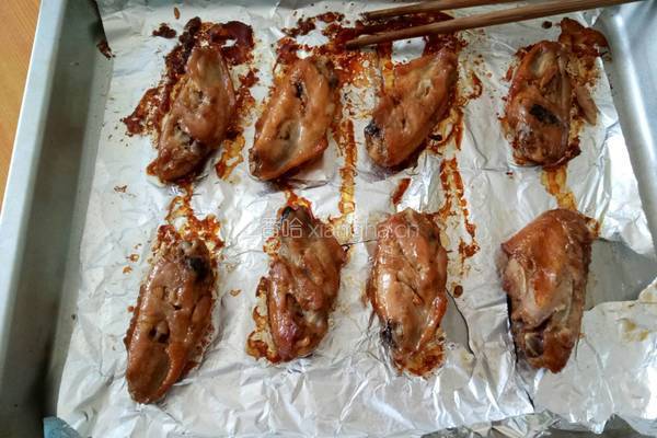 蜜烤鸡翅中的做法图解10