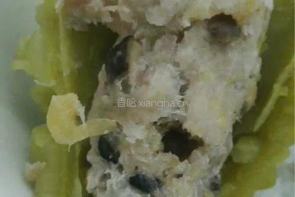 苦瓜酿肉的做法图解4