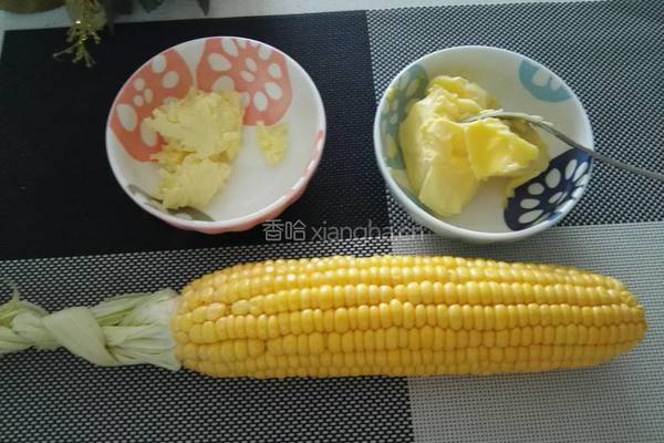 黄油芝士烤玉米的做法图解1