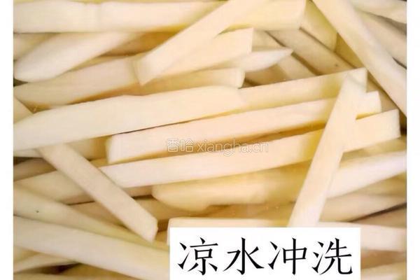自制土豆条的做法图解2