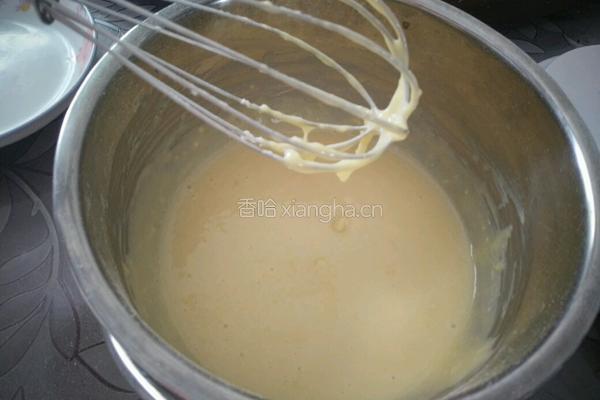 柠檬巧克力酱蛋糕卷的做法图解6